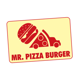 Mr Pizza Burger Studio logo.